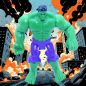 Preview: Marvel Avengers Epic Hero Series Hulk Figur (2024) | 10 cm Actionfigur Hasbro | hoppla-stuff.de